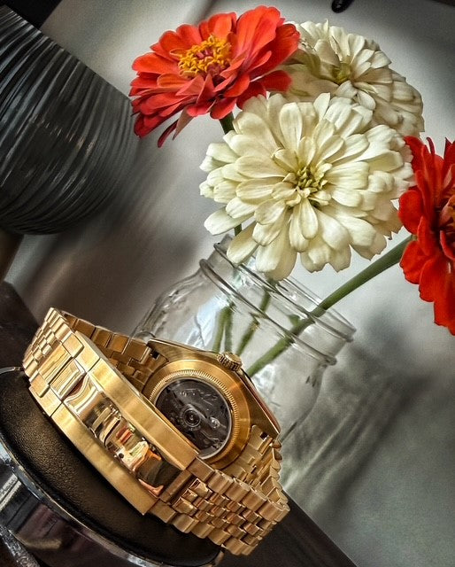 39mm Gold Open Heart