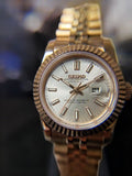 31mm Rose Gold "SeikoJust"