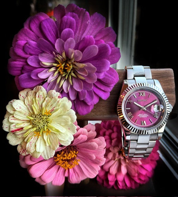 39mm Silver "SeikoJust"