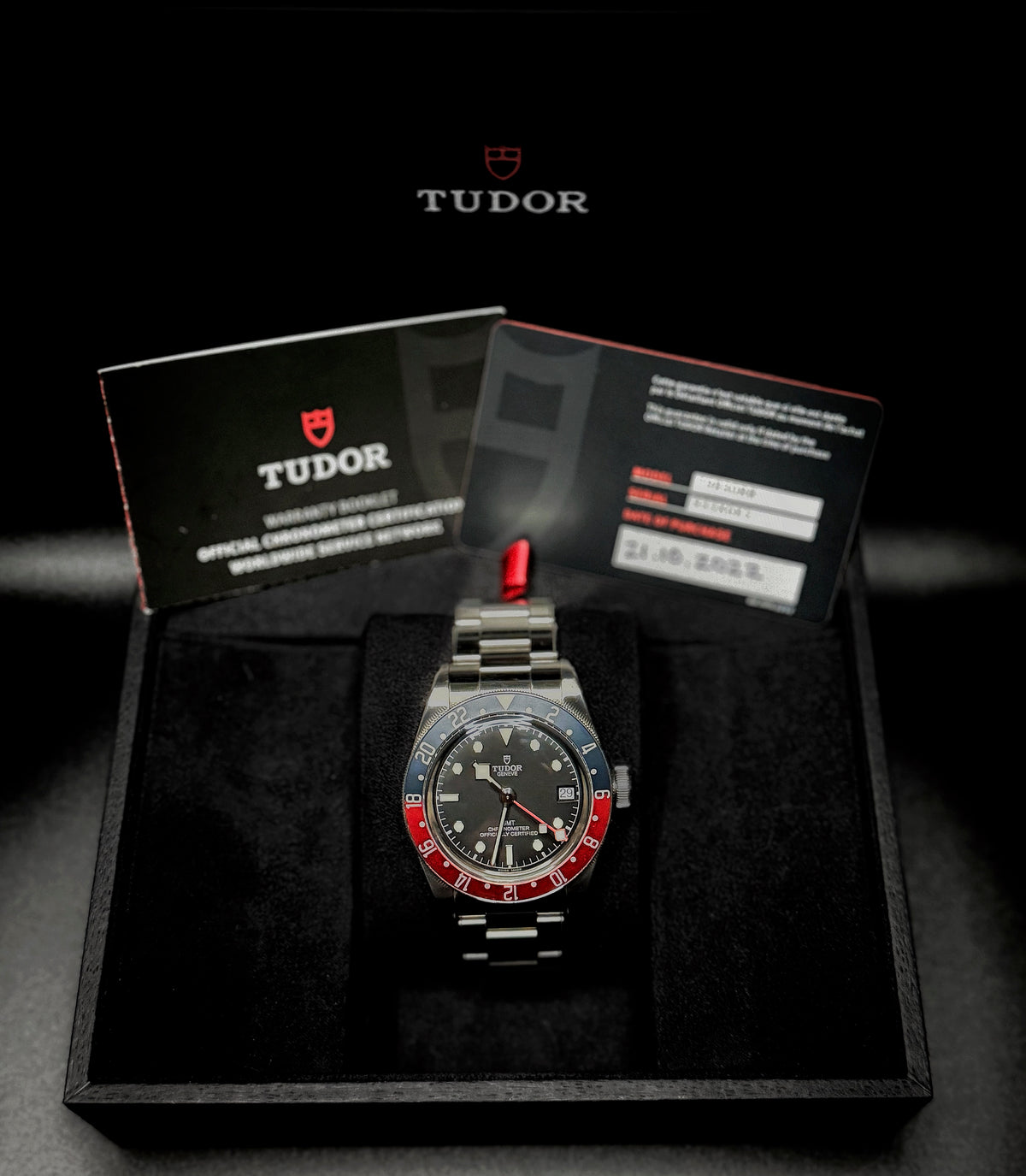 2022 Tudor Black Bay GMT “Pepsi” Automatic 41mm – Box & Papers