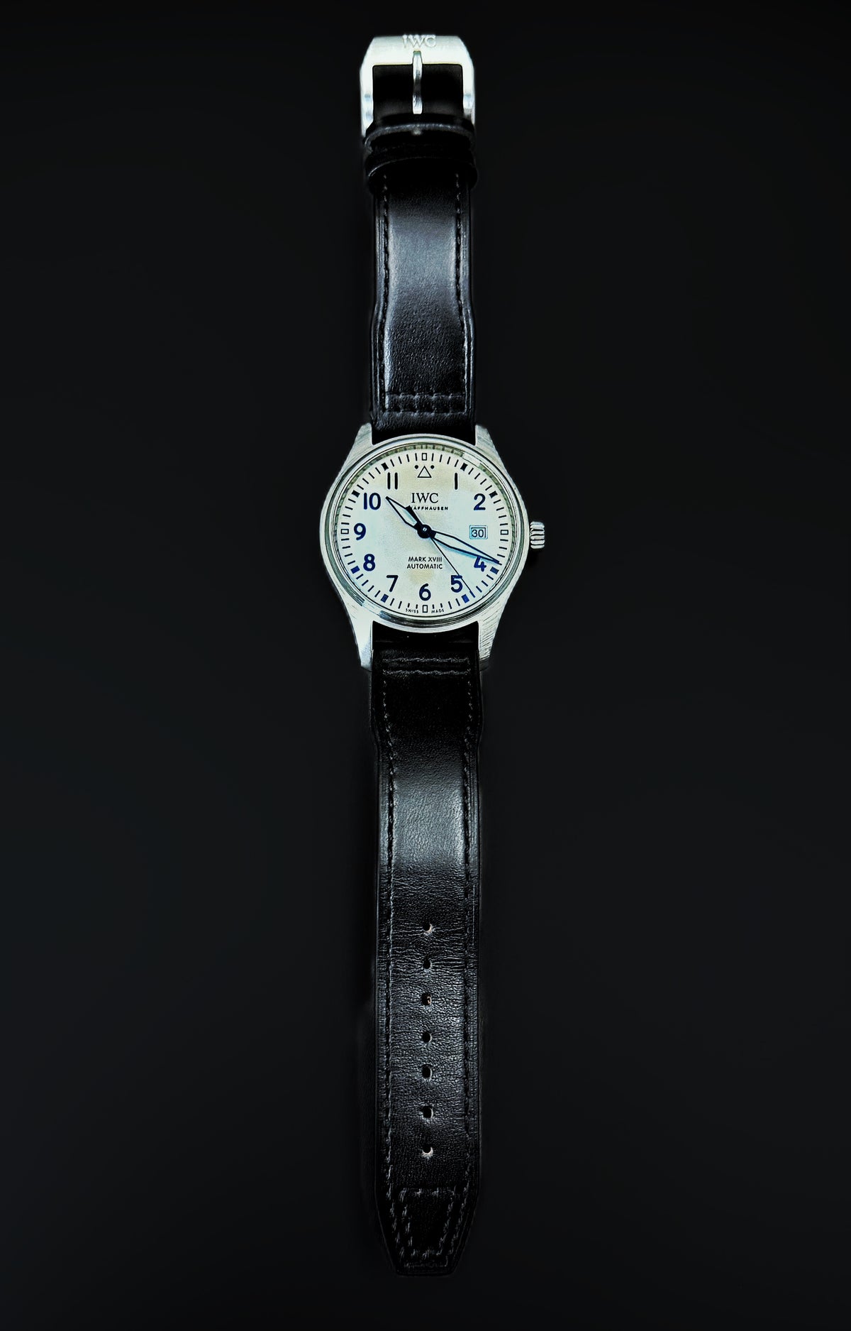 2020 IWC Pilot’s Watch Mark XVIII 40mm White Dial IW327012 – Box & Papers