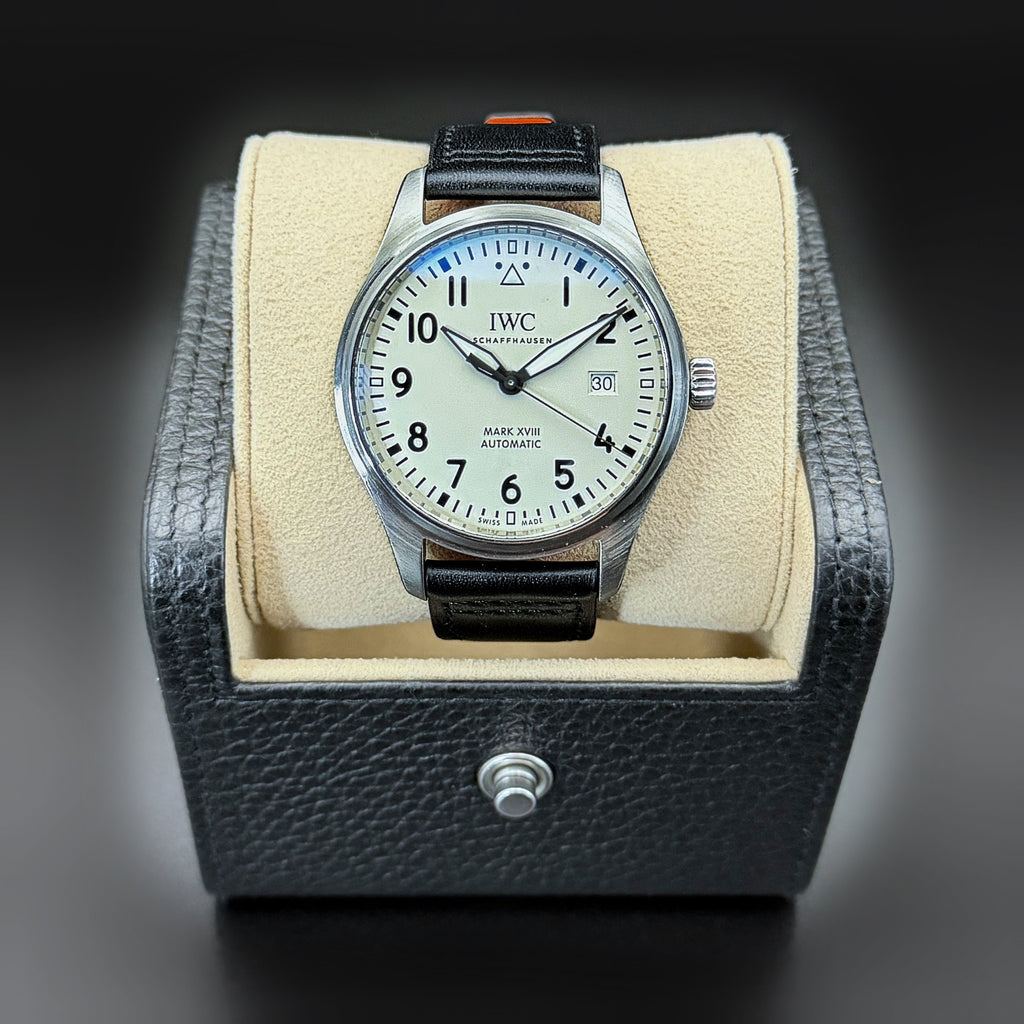 2020 IWC Pilot’s Watch Mark XVIII 40mm White Dial IW327012 – Box & Papers