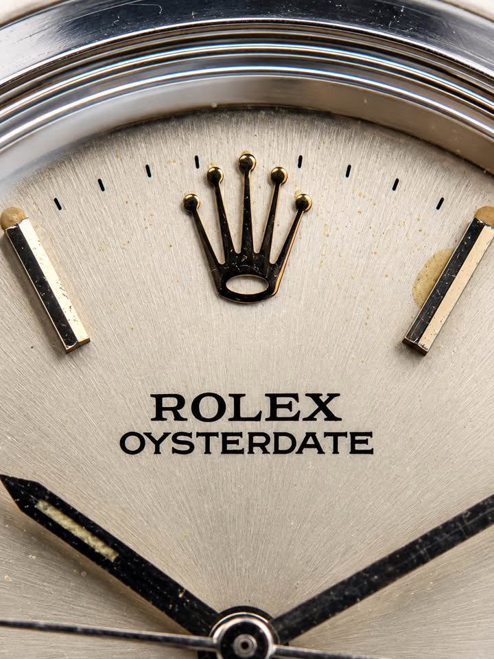 1971 Rolex Oysterdate Precision 6694 34mm Silver Dial – Vintage Box